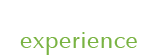 education & experience